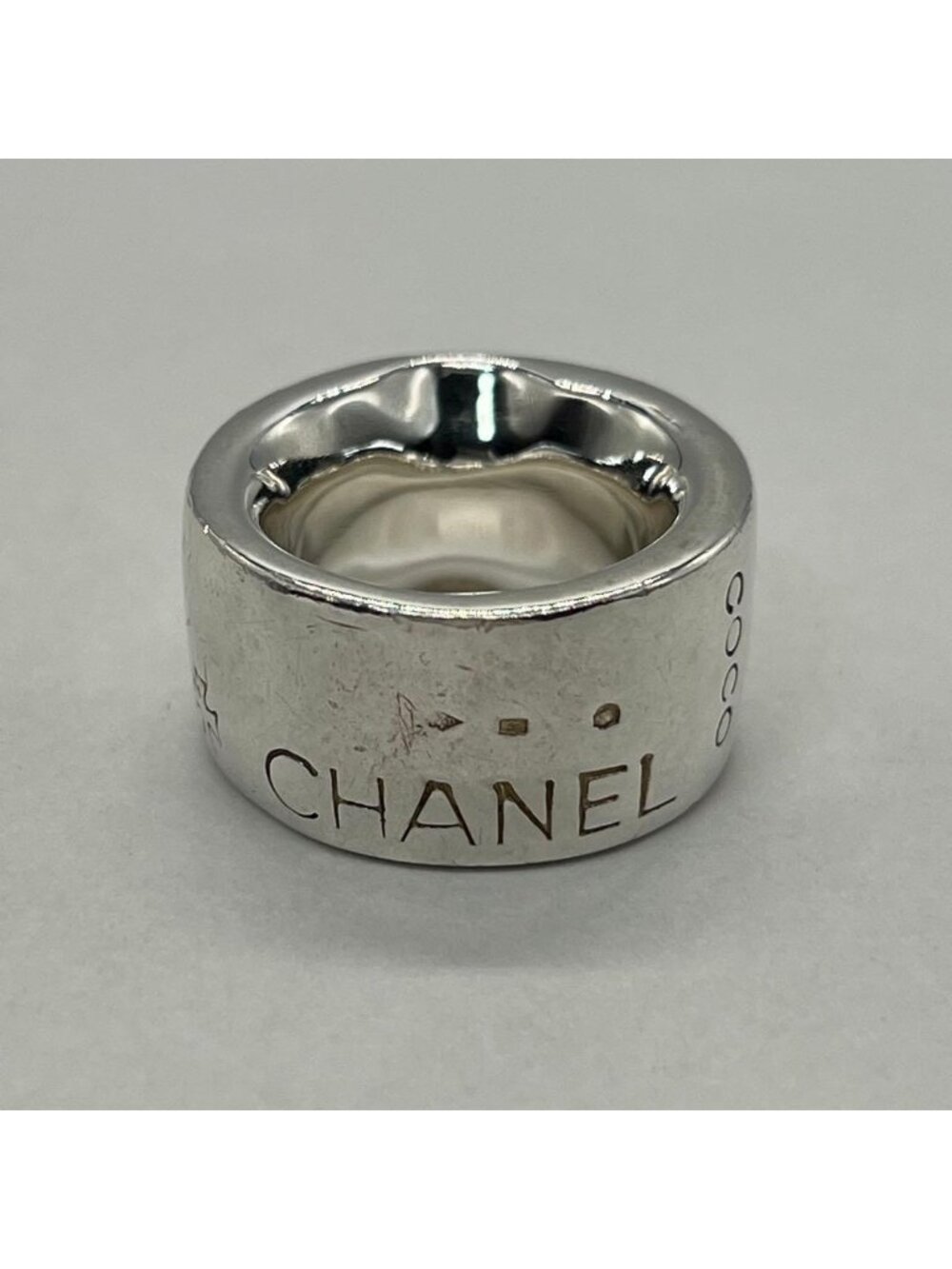 Chanel Cambon Ring Logo Vintage